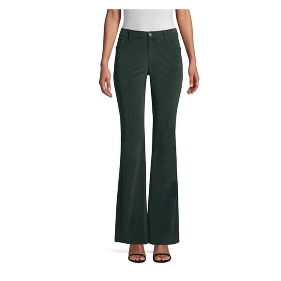 LAFAYETTE 148 New York Sage Green Corduroy Wide Leg Pants Size 14 MSRP: $378
